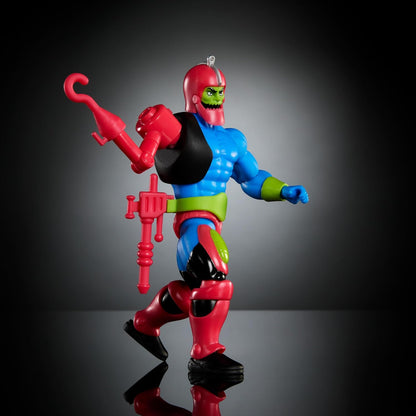 Masters of the Universe Origins Action Figure Trap Jaw Collectible, 5.5 Inch MOTU Popular Villain Toy with 16 Posable Joints & Accessories, HYD41