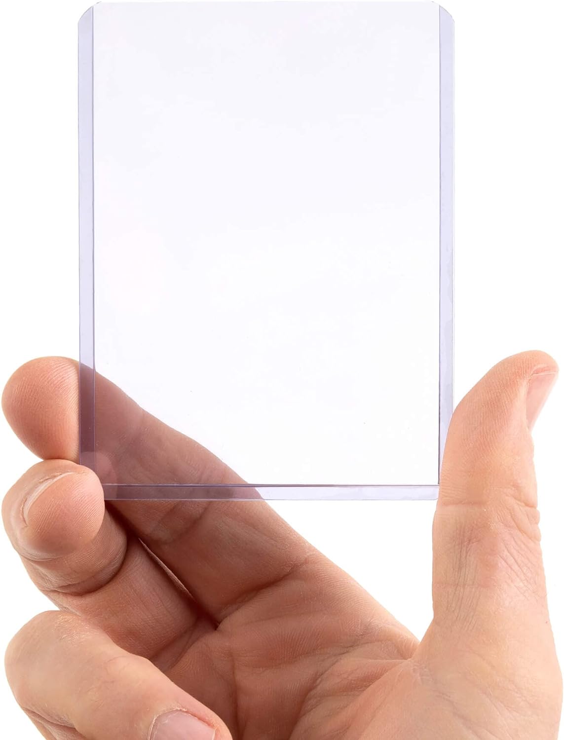 Vault X Premium Extra Thick Seamless Toploaders 130pt - 3" x 4" Rigid Card Holders for Trading Cards & Sports Cards (25 Pack)