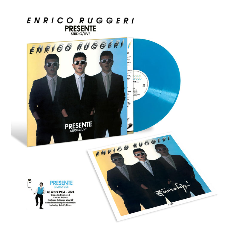 Presente Studio/Live 40 Anniversary (Signed, Numbered Artist Notes