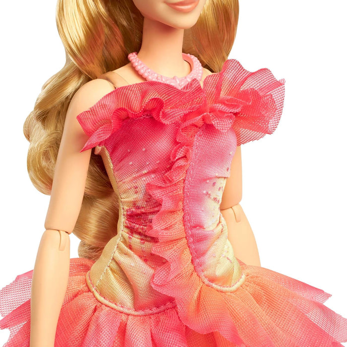 Mattel Universal Wicked Glinda Fashion Doll & Accessories with Blonde Hair, Possibility & Removable Ballroom Look, HXT63