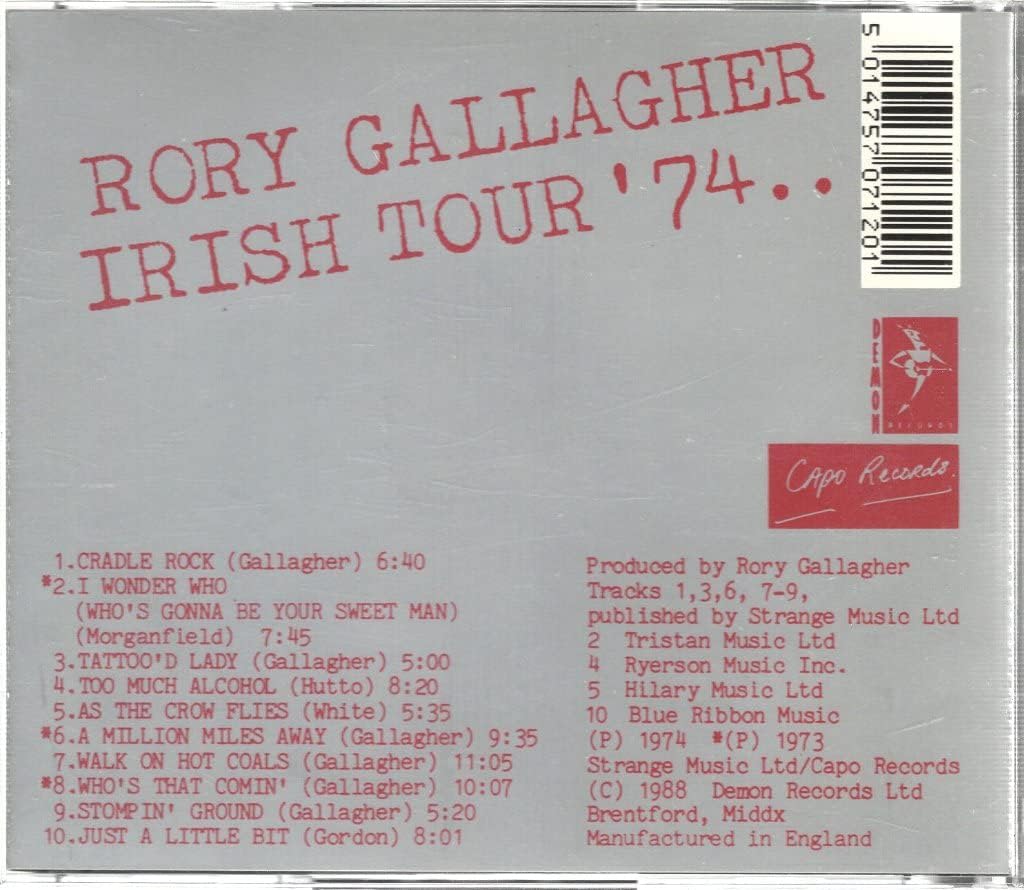 Irish Tour 74