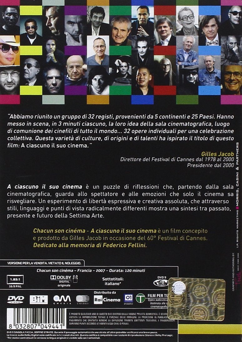 Chacun Son Cinema - A Ciascuno Il Suo Cinema