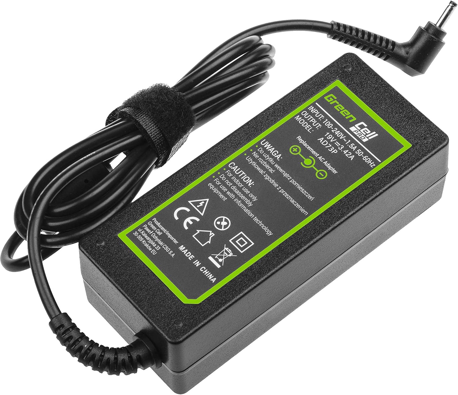 Green Cell AD73P power adapter/inverter Indoor 65 W Black