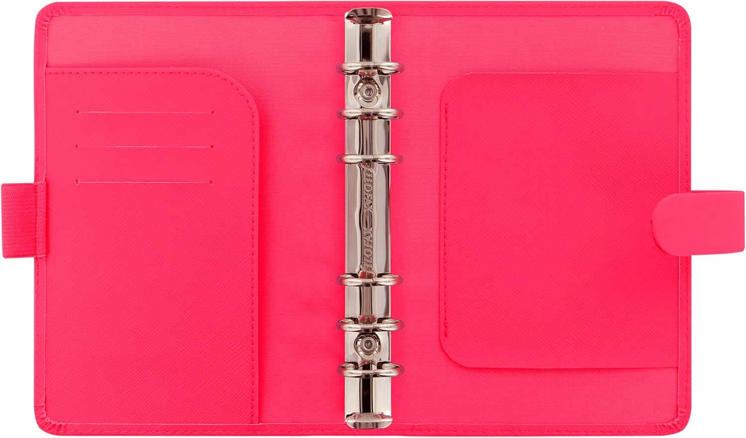 Filofax Personal Saffiano organiser - Fluro Pink