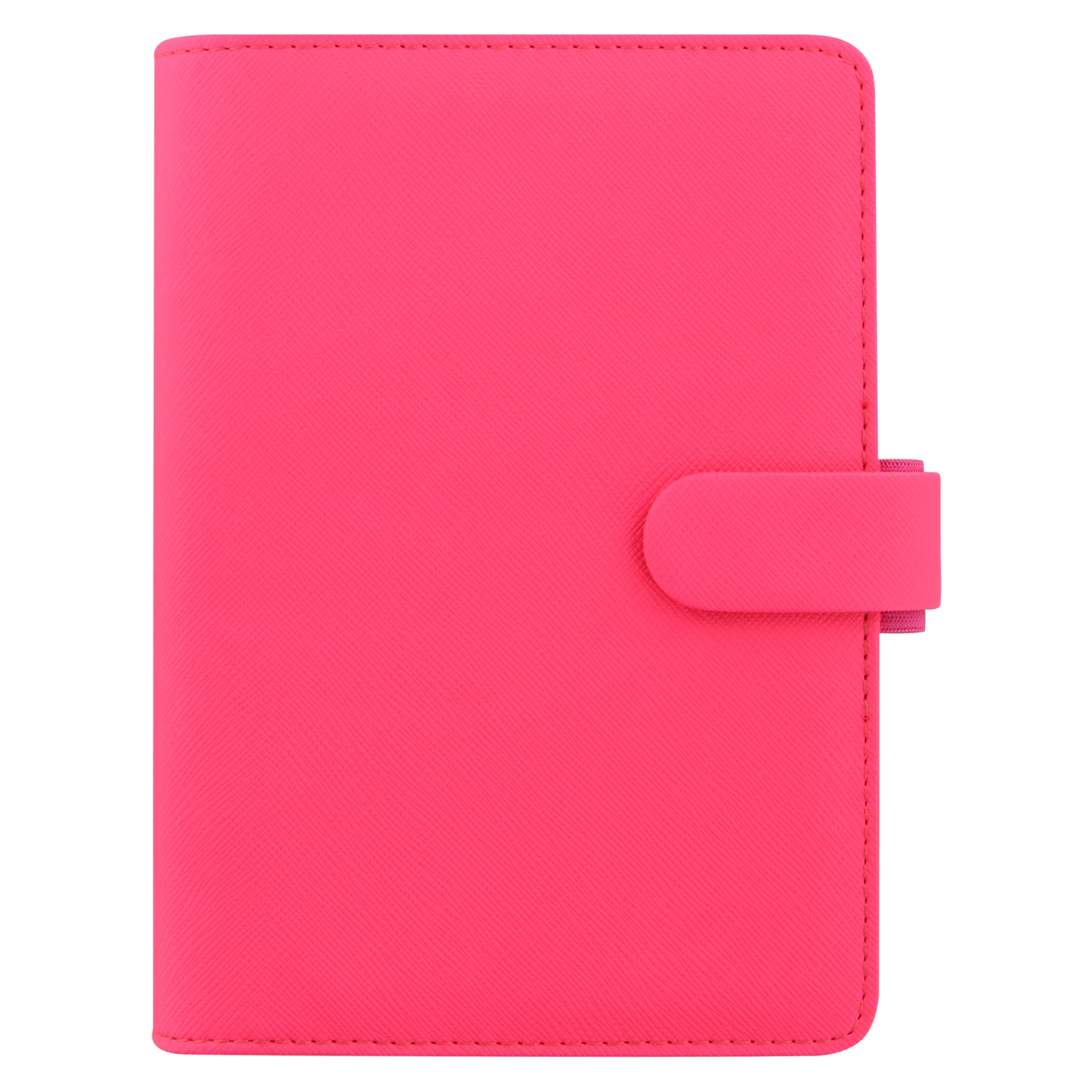 Filofax Personal Saffiano organiser - Fluro Pink