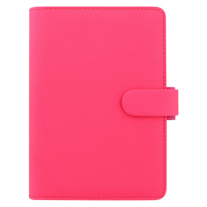 Filofax Personal Saffiano organiser - Fluro Pink