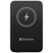 Verbatim Magnetic Power Bank 10000mAh Wireless Charger 15W 20W PD tramite USB-C, Power Bank Piccola e Magnetica per iPhone 15, 14, 13, 12, Pro, Max, iPad, Nero