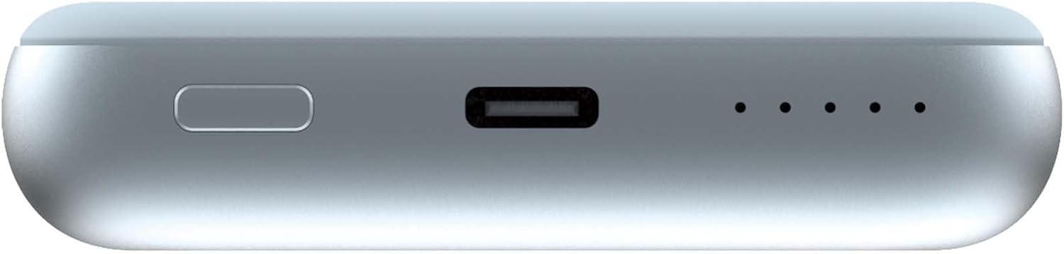 Charge 'n' Go Magnetic Wireless Power Bank 10000 Blue