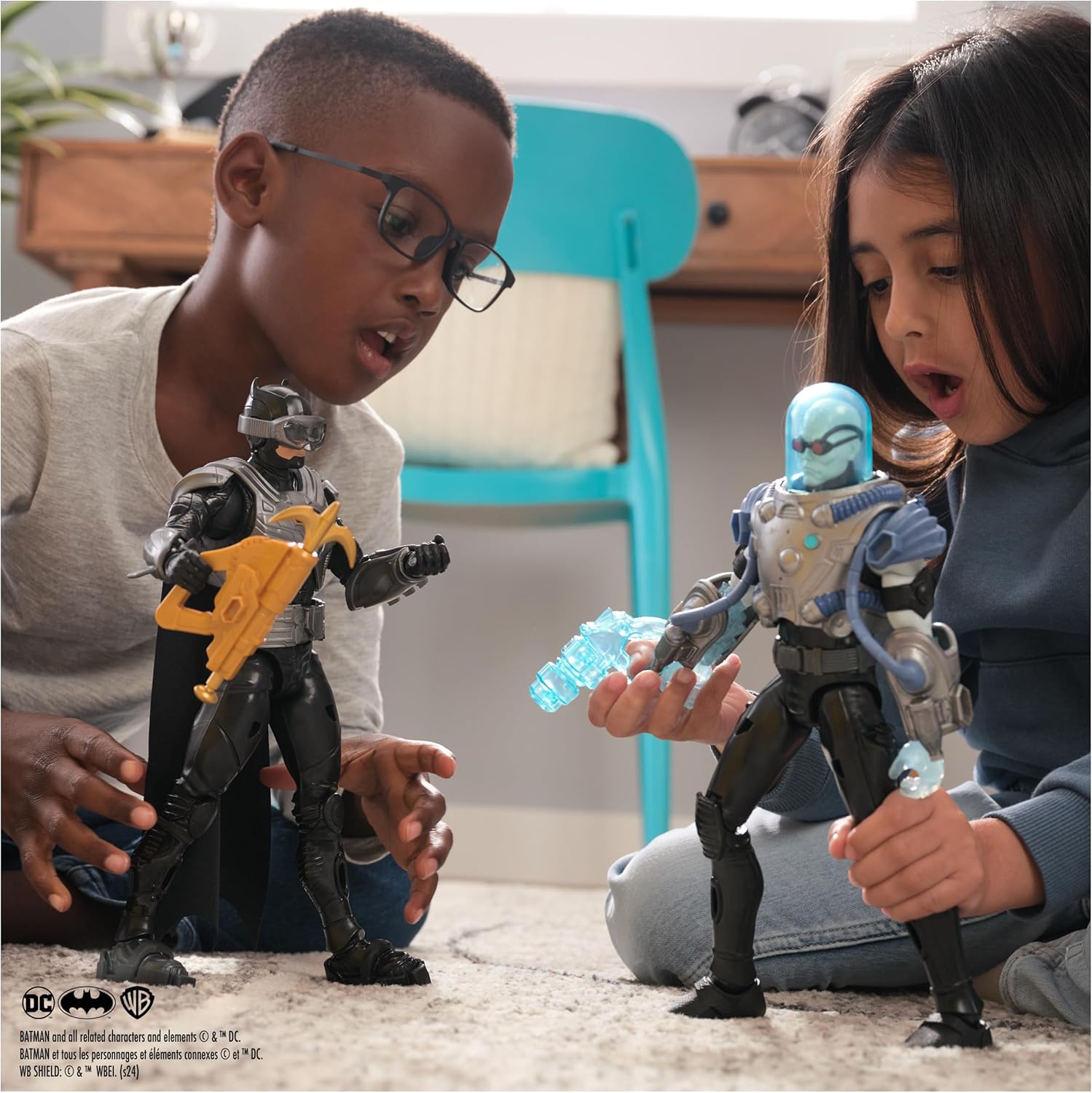 DC Comics Batman Adventures Battle Pack – Batman Vs. Mr. Freeze Action Figure Set, Kids’ Toys for Boys Aged 3 and Up