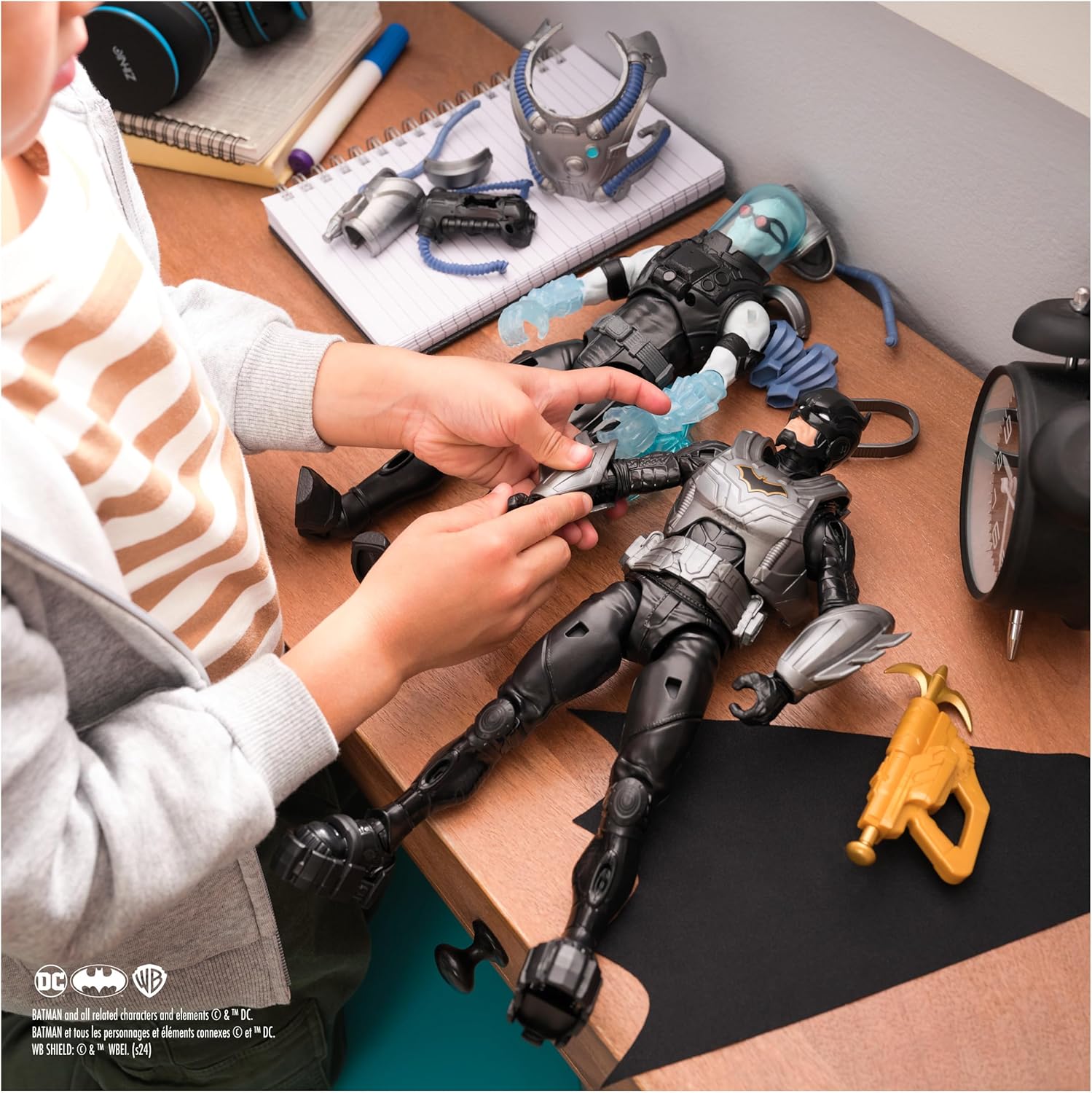 DC Comics Batman Adventures Battle Pack – Batman Vs. Mr. Freeze Action Figure Set, Kids’ Toys for Boys Aged 3 and Up