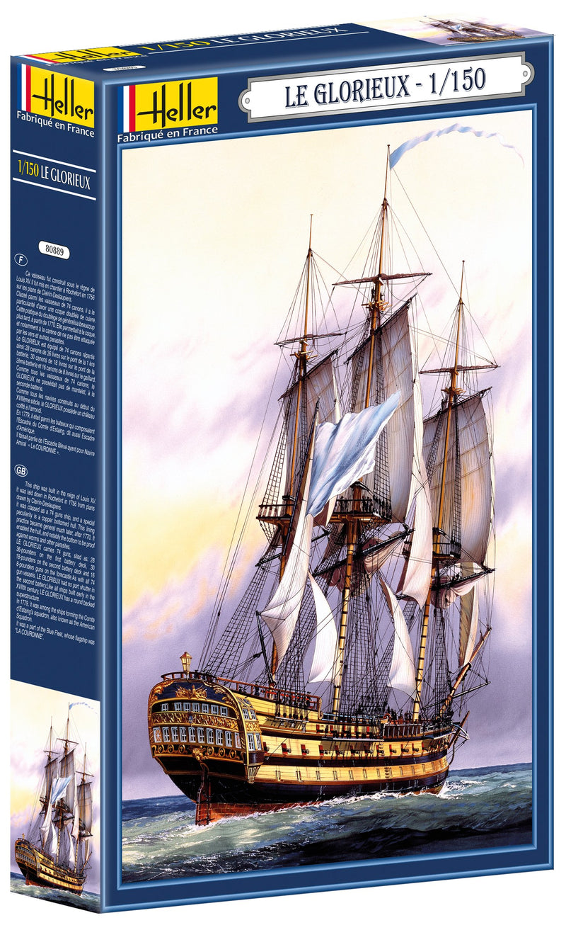 Heller 80889 Modellbausatz Le Glorieux
