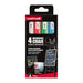 `Uni - Chalk Marker Pwe-5M, Set Of 4 Markers - Blue, Green, Red & White (401577)`