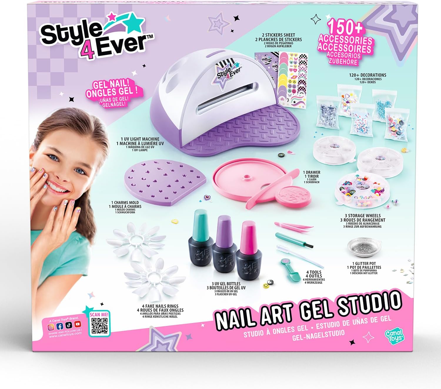 Nail Art Studio - best nail art studio with special Gel and UV nail function