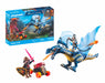 PLAYMOBIL Novelmore 71644 Drache im Gefecht, inklusive eines beweglichen Drachens, Zwei Rittern und Zubehör für epische Abenteuer, actionreiches Spielzeug für Kinder ab 4 Jahren
