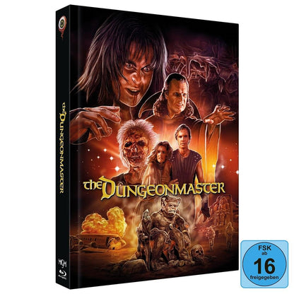 Herrscher der Hölle - The Dungeonmaster - Mediabook - Cover C (Limited Collector‘s Edition Nr. 78) (Blu-ray+DVD