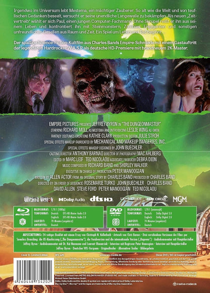 Herrscher der Hölle - The Dungeonmaster - Mediabook - Cover C (Limited Collector‘s Edition Nr. 78) (Blu-ray+DVD