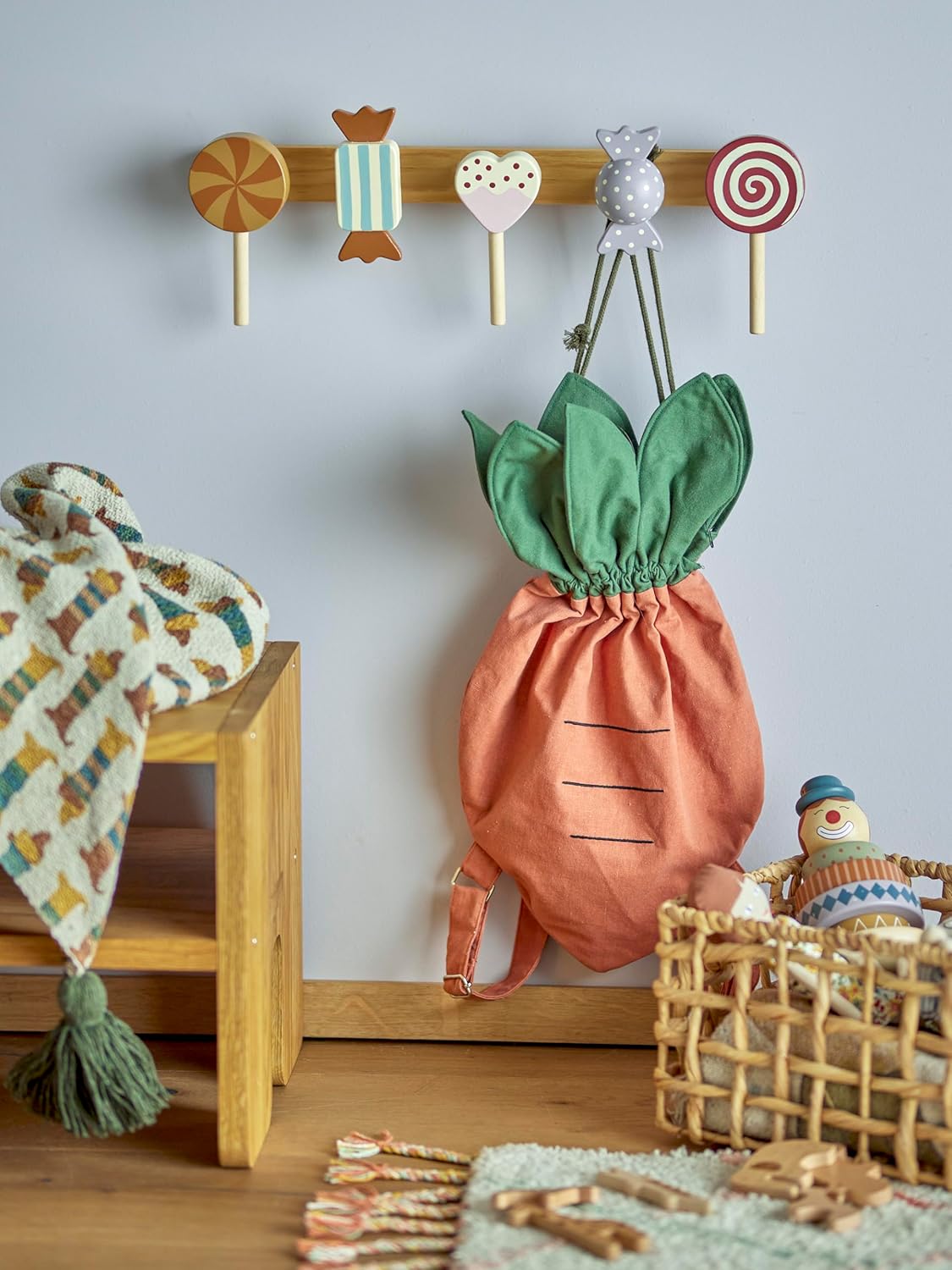 Bloomingville Mini - Rudy Coat Rack - Brown