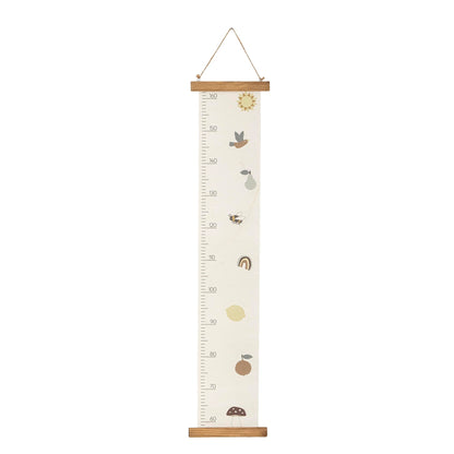`Bloomingville Mini - Agnes Measure Board, White, Paper (82058535)`