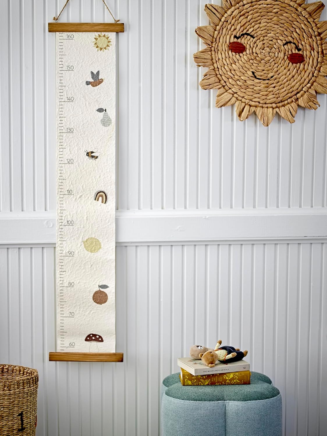 `Bloomingville Mini - Agnes Measure Board, White, Paper (82058535)`