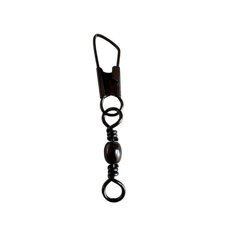 Mustad Mustad MA022-BN (77215) Barrel Swivel and Snap sz1 10x10pck