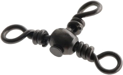 Mustad Mustad MA024-BN (77700) Three Way Cross Barrel Swivel sz12 10x10pk