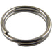 Mustad Mustad MA031-NI (9950N) Round Split Ring 10mm 10x10pk