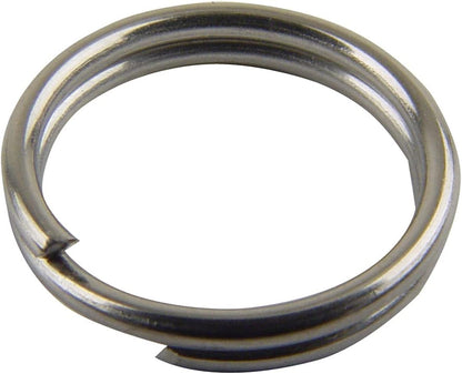 Mustad Mustad MA031-NI (9950N) Round Split Ring 4.9mm 10x10pk