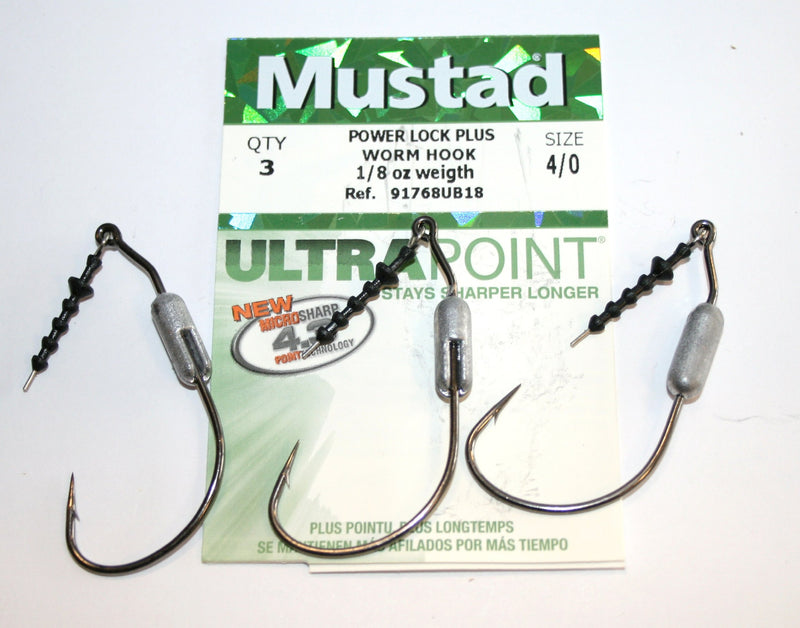 Mustad Mustad 91768UB18-4/0 Power Lock Plus 10x3pk