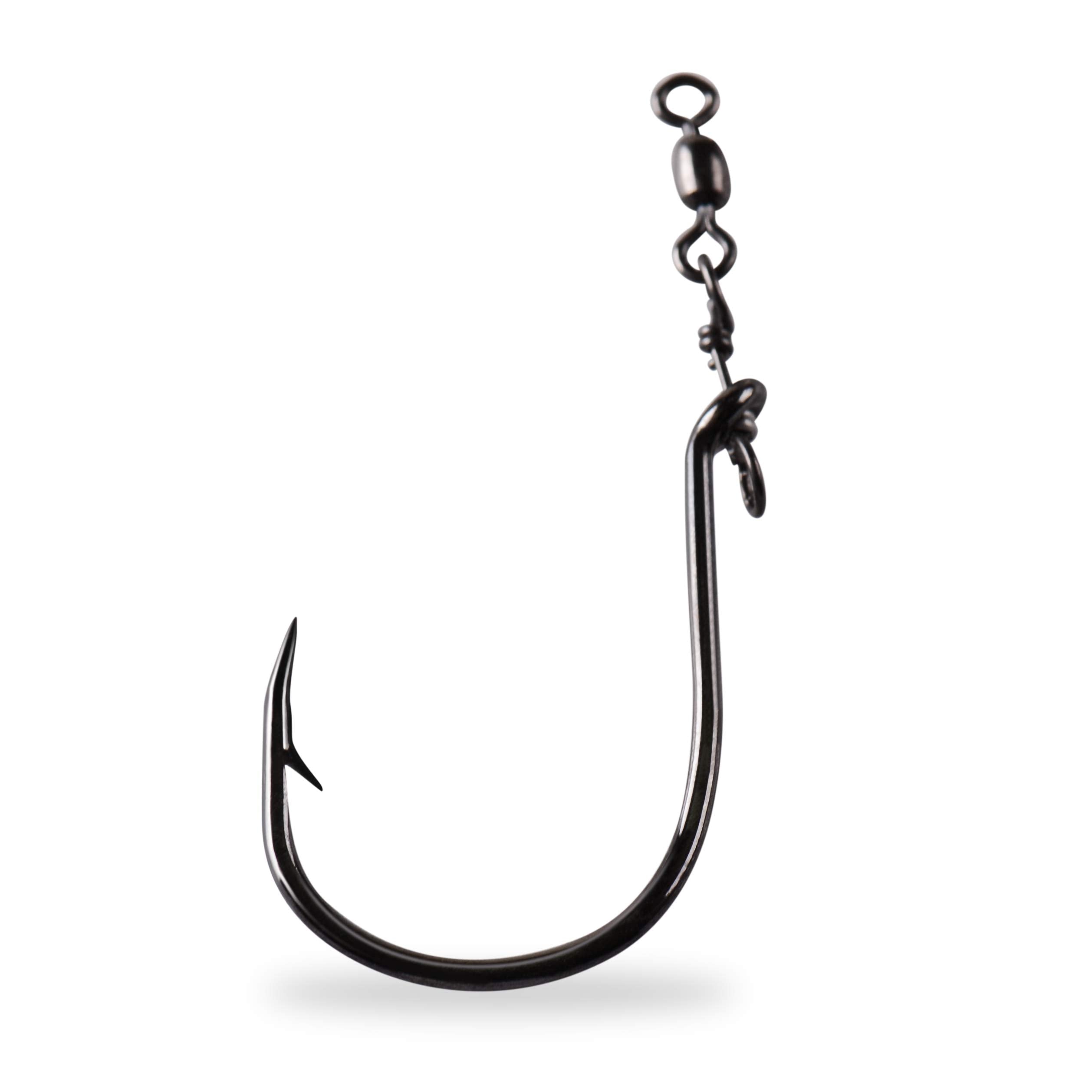 Mustad Mustad NTS548 No-Twist Shot RigI S/Swivel Size 1/0 10x5pk