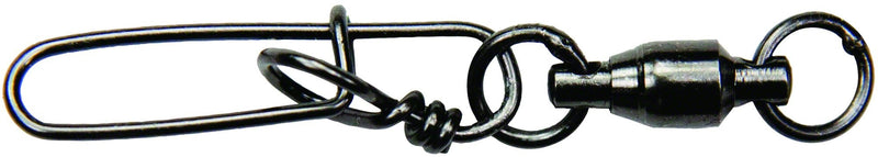 Mustad Mustad Ultrapoint Ballbearing Swivel with Stay-Lock Snap Sz6.6 10x4pk