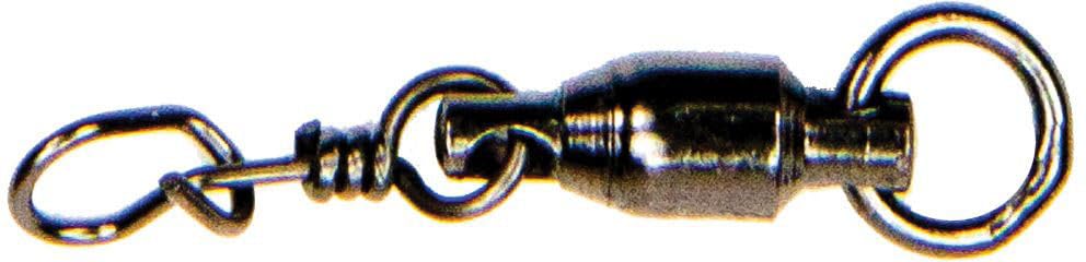 Mustad Mustad Ultrapoint Ball Bearing Swivel with  Fastach Clip Sz2.3 10x7pk