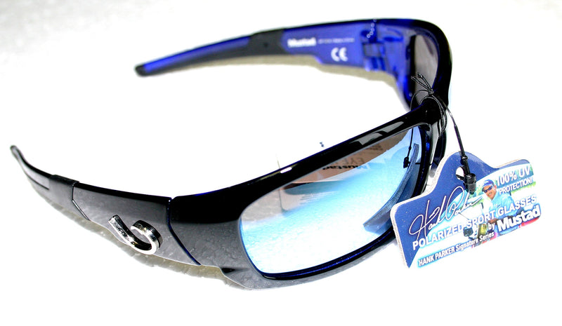 Gloss Black Frame with Smoke Blue Revo Lens