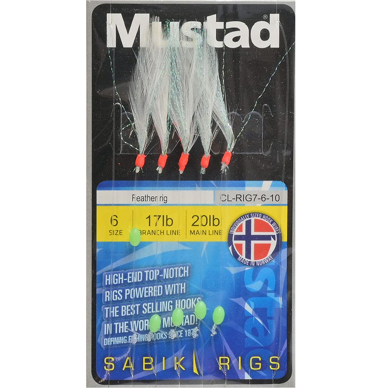 Mustad Feathers - Sea Fishing Feathers and Lure Rigs