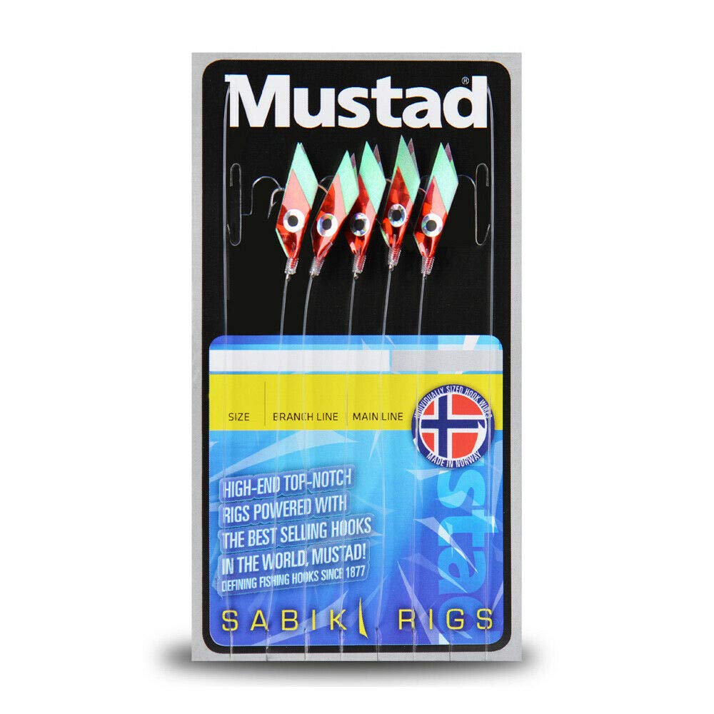 Mustad Mustad Red Piscator rig H6 ML20lb
