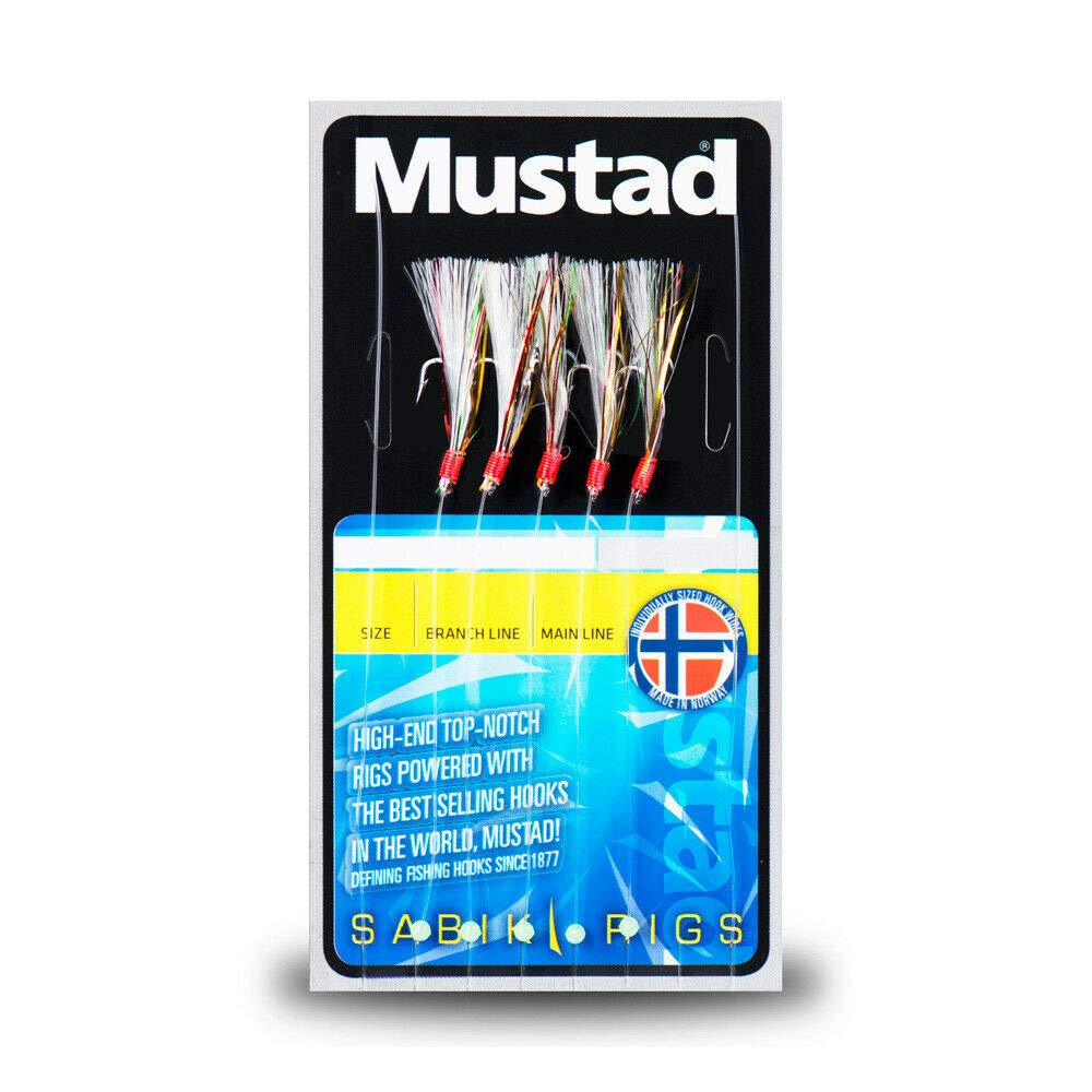 Mustad Mustad Rainbow Flasher rig H6 ML20lb