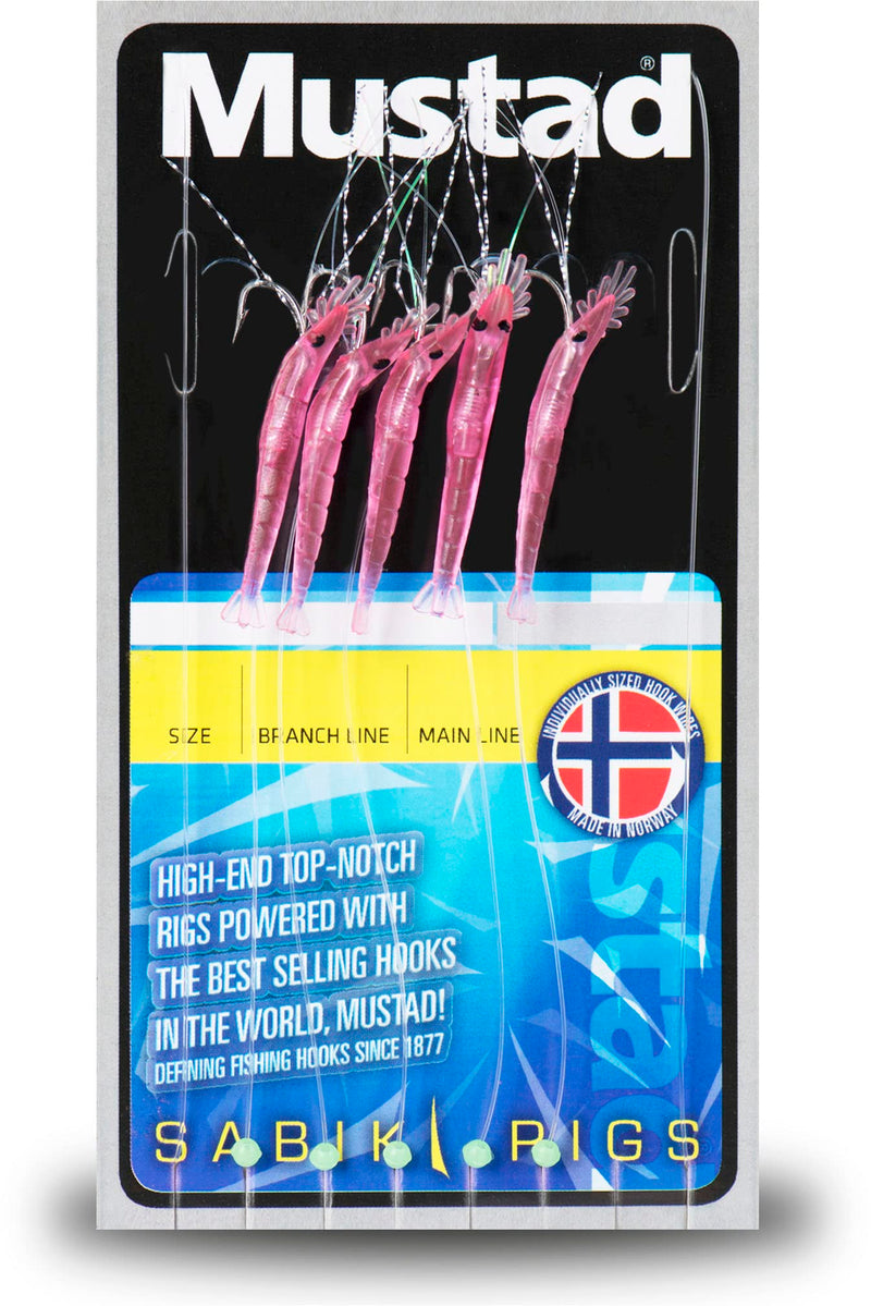 Mustad Mustad Mini Shrimp Fluo Pink H6 ML20lb