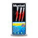 Mustad Mustad Daylight Fluo Red H1/0 ML40lb