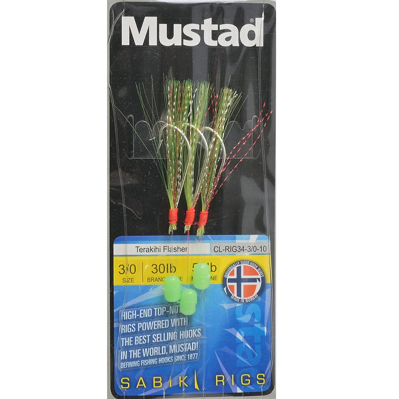 Mustad Mustad Terakihi Flasher Rig H3/0 ML50lb