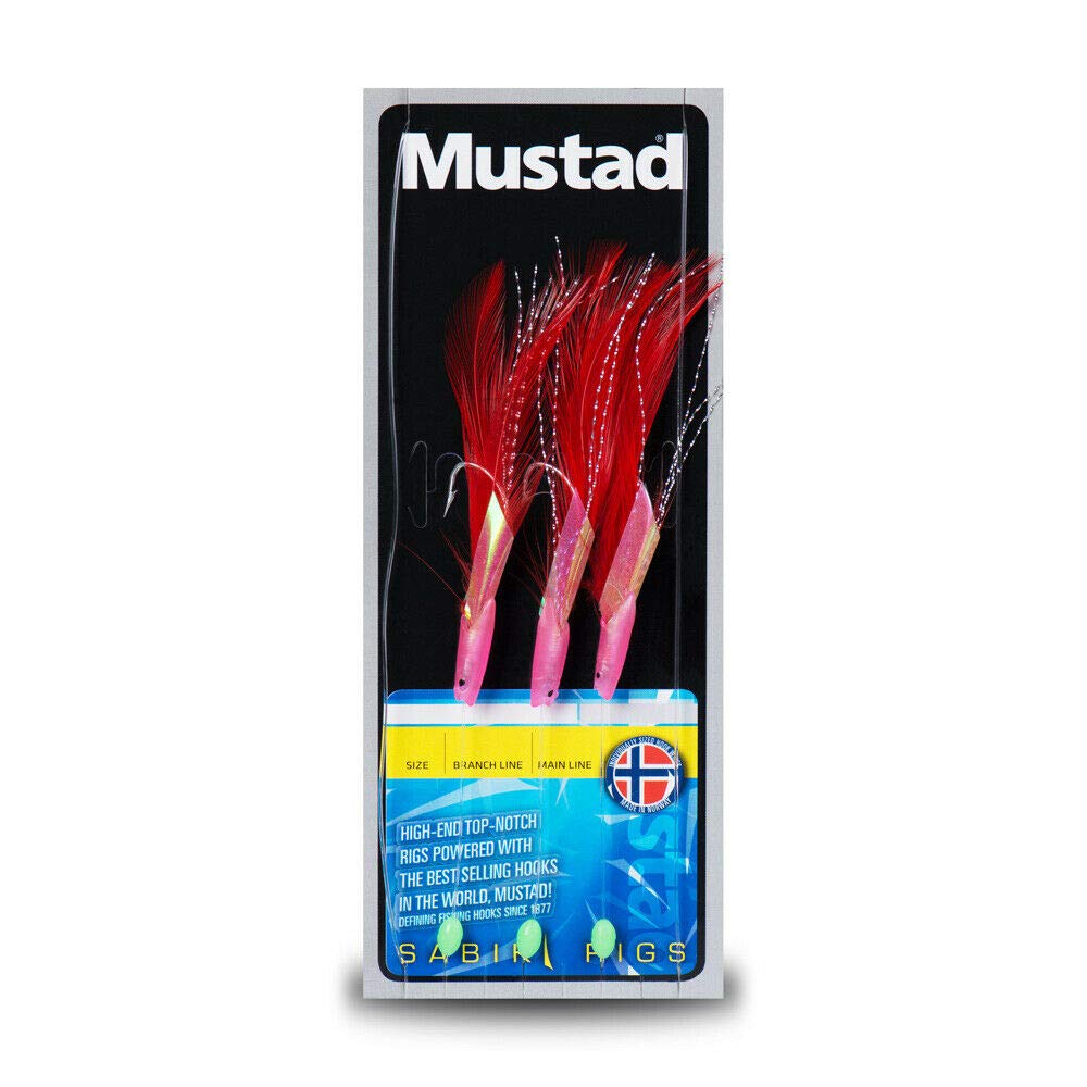 Mustad Mustad Red Hokkai Rig H6/0 ML60lb