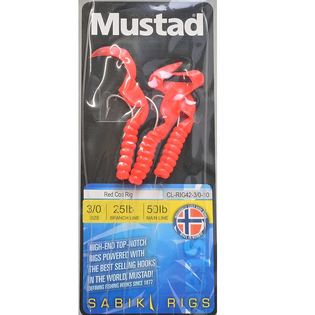 Mustad Mustad Red Cod Rig H3/0 ML50lb