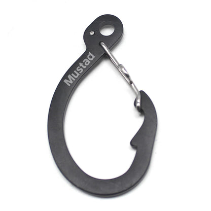 Mustad - Mosquetón ecológico (no para escalada, 48 unidades