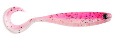 Mustad Mustad Mezashi Cross Curly Tail  3.5"  Pink Sardine