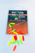 Inova Inova Barrel Beads Mixed Colour 4.5x13.5mm