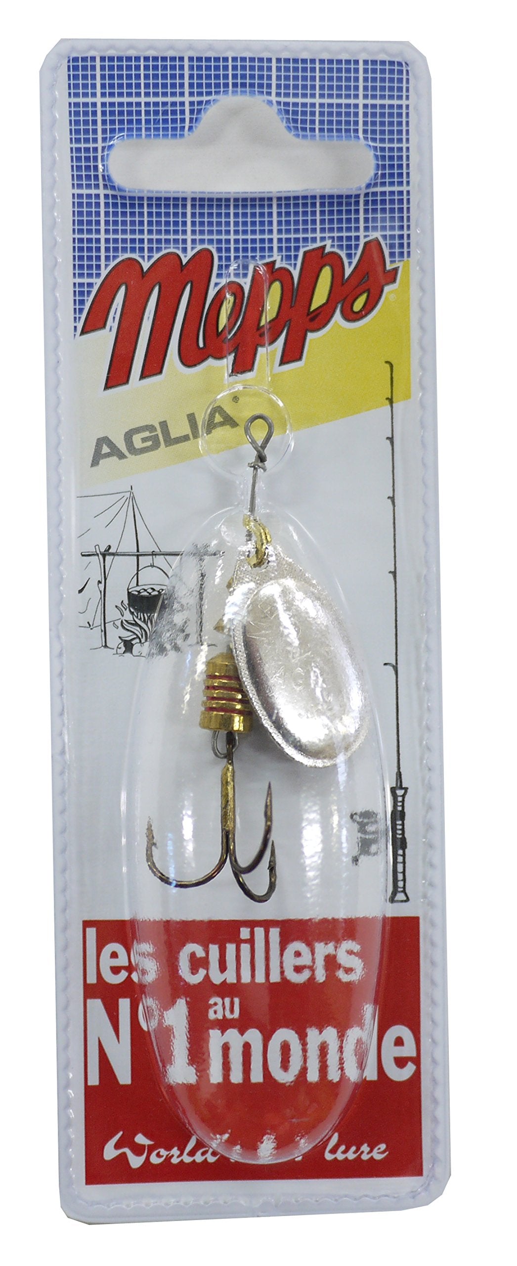 Mepps Mepps Aglia Silver sz2 (each)