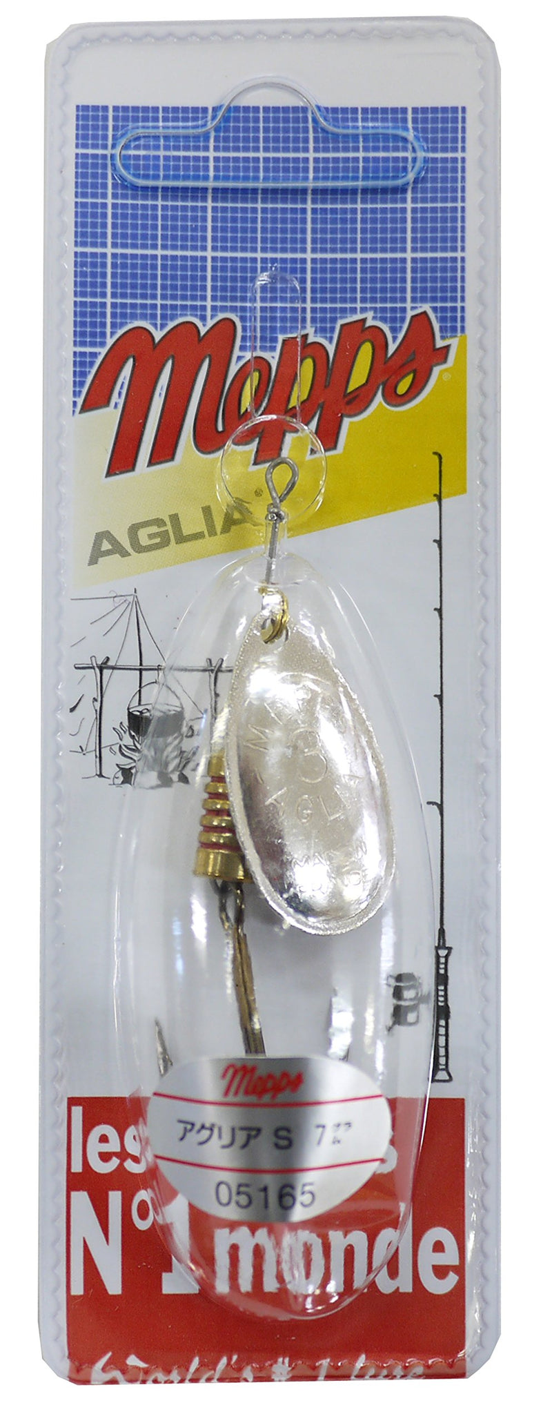 Mepps Mepps Aglia Silver sz3 (each)