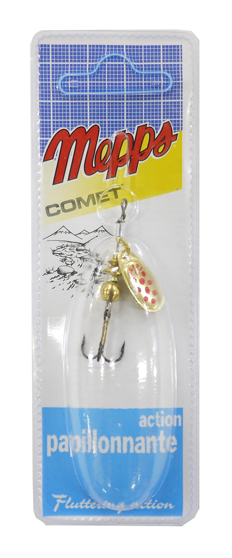 Mepps Mepps Comet Red Dot Gold Size 0