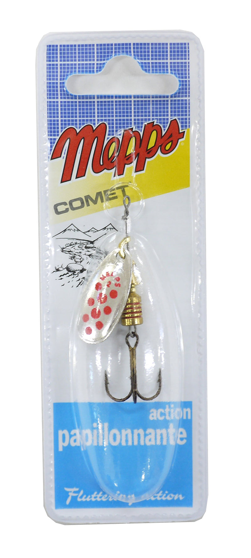 Mepps Mepps Comet Red Dot Silver Size 2