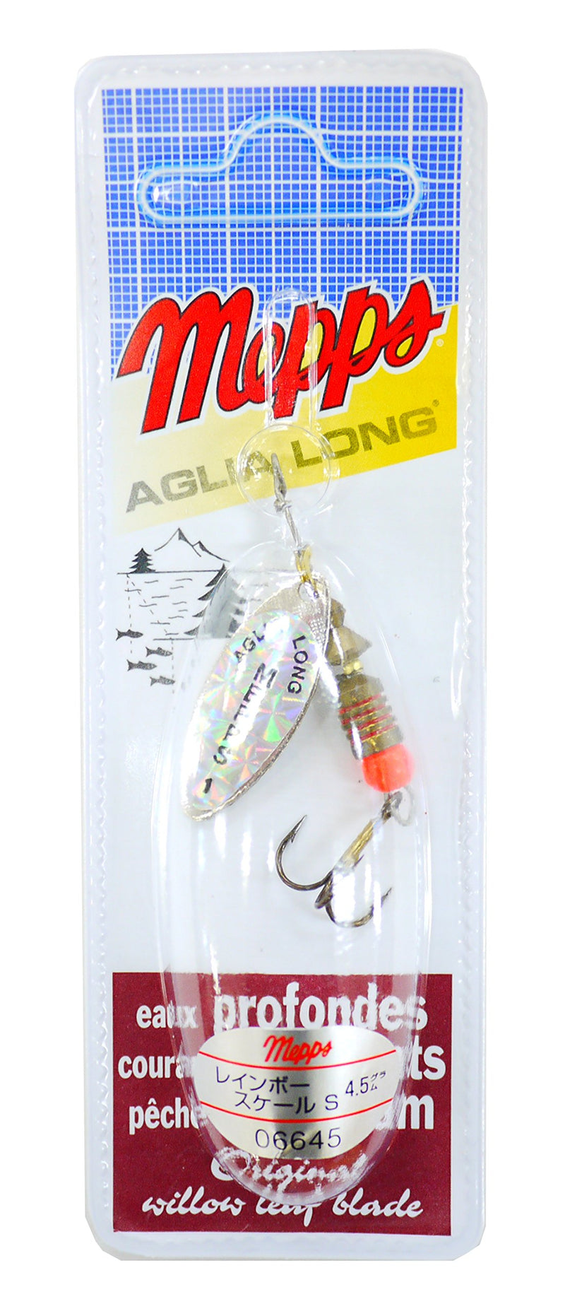 Mepps Mepps Aglia Long Rainbow SZ1