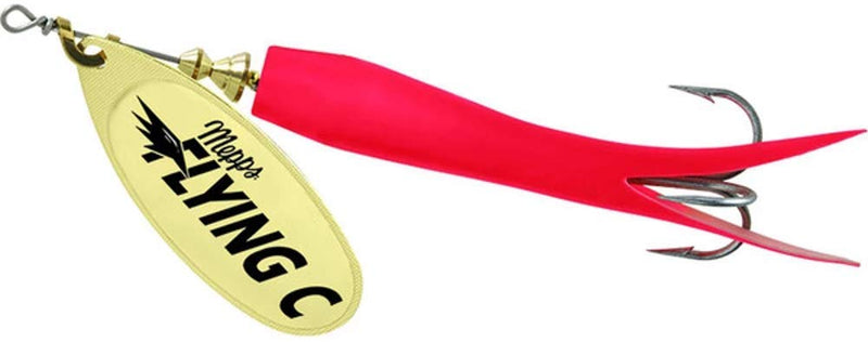 Mepps Mepps Aglia Flying C Gold / Red 10g