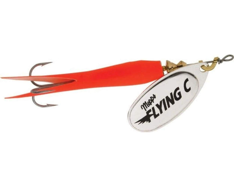 Mepps Mepps Aglia Flying C Silver Red 25g